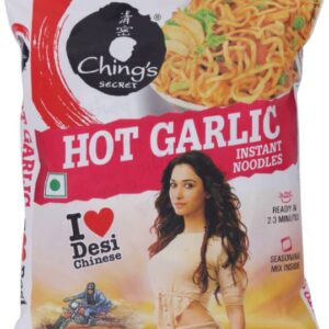 Chings Instant Noodles Hot Garlic 60g