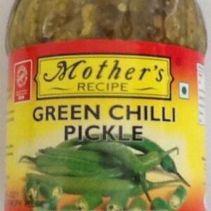Mothers Pickle Green Chilli 500g PM