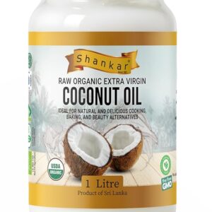 Shankar Oil Coconut Raw Organic 1ltr